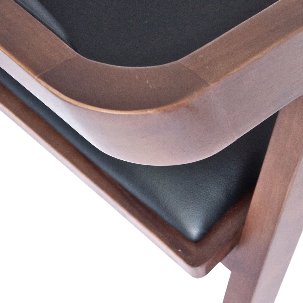 Ghế gỗ mặt nệm | KATAKANA | Nâu