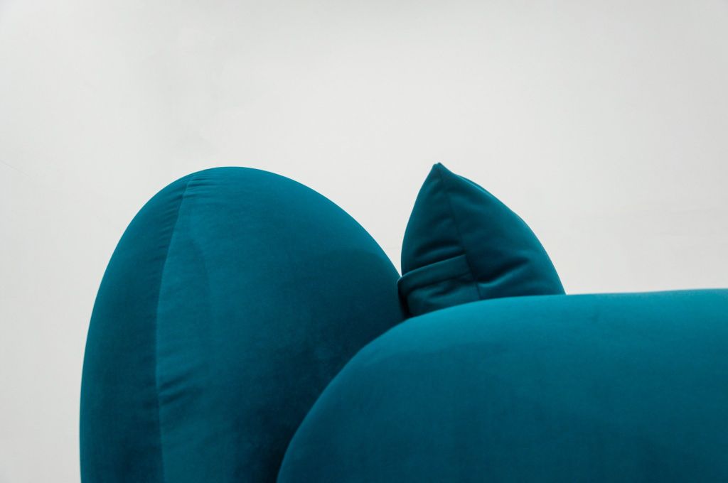 Sofa băng bọc nệm | LEACH | Xanh