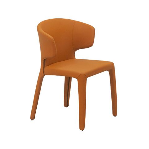  Ghế sắt bọc nệm | LEVI | Cam 