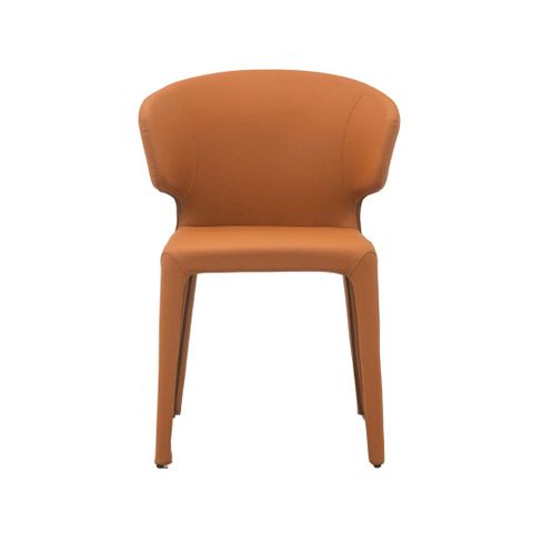  Ghế sắt bọc nệm | LEVI | Cam 