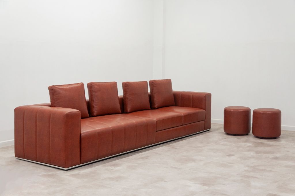 Sofa băng bọc nệm | MERRY | Đỏ
