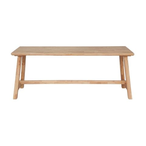  Bàn ăn chữ nhật gỗ | MILES | Tự nhiên 