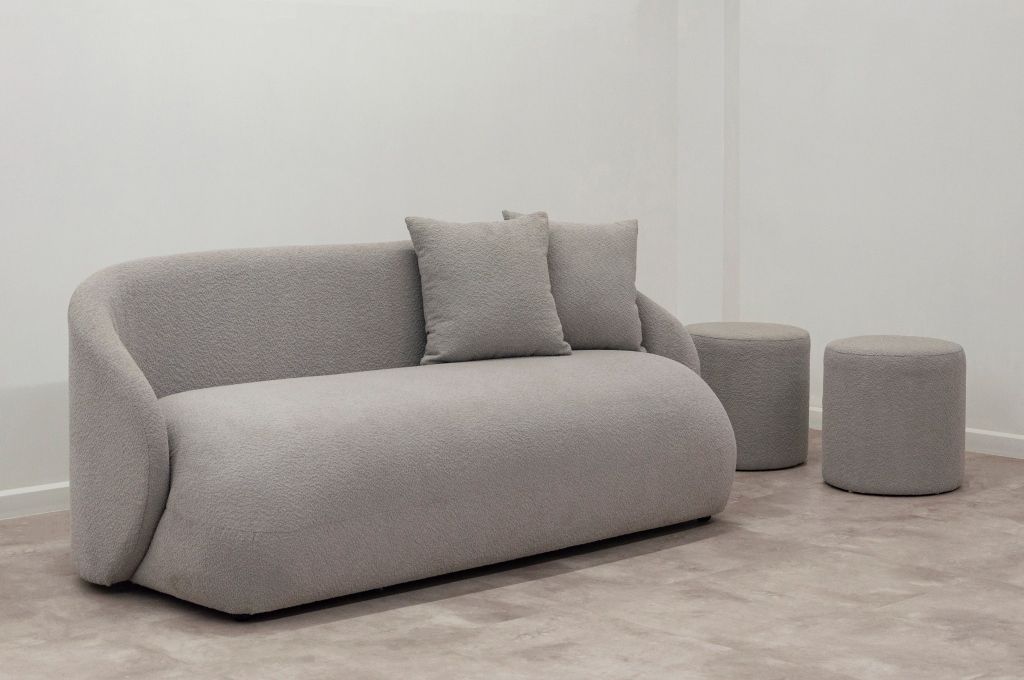 Sofa băng bọc nệm | MOSBY | Xám