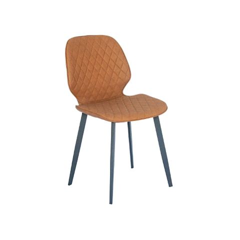  Ghế sắt bọc nệm | NORDIC TRÁM | Vàng 