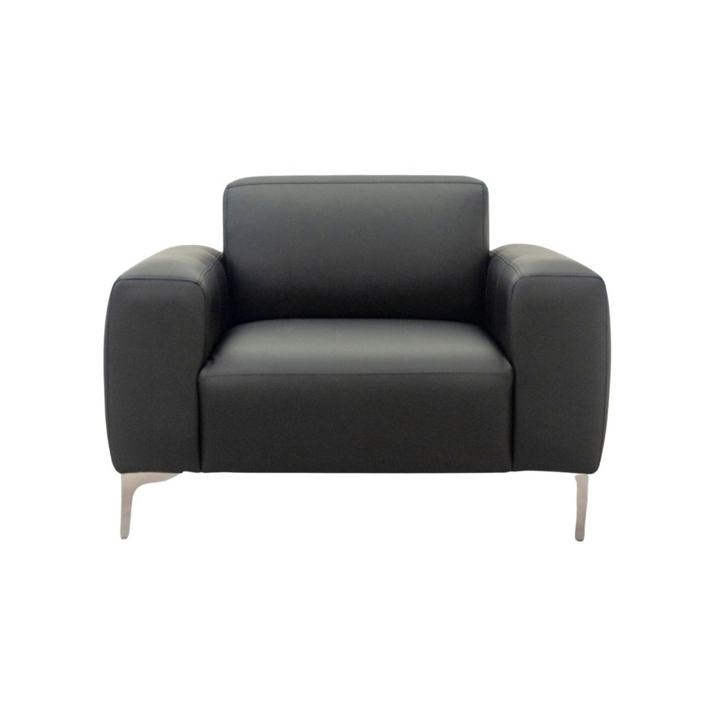 Sofa đơn bọc nệm | PAX | Đen