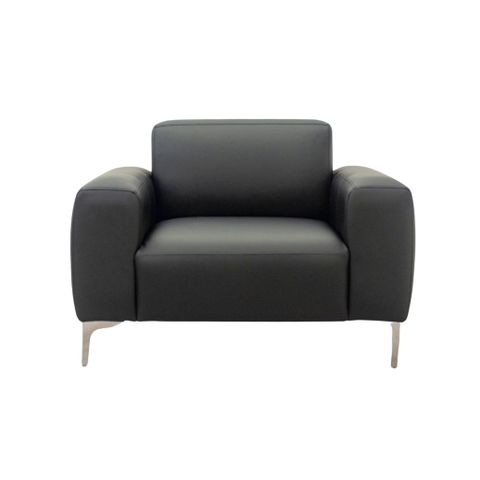  Sofa đơn bọc nệm | PAX | Đen 