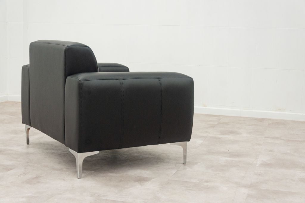 Sofa đơn bọc nệm | PAX | Đen