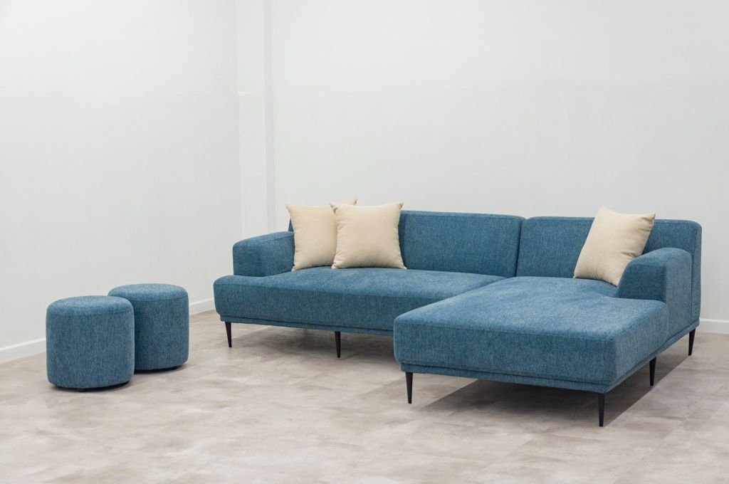 Sofa góc bọc nệm | ROMY - LAR275/13