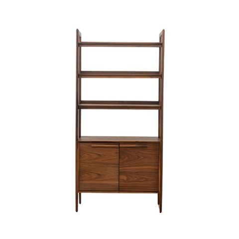  Kệ lưu trữ gỗ | ROY | Nâu | 3 Tầng 2 cửa 