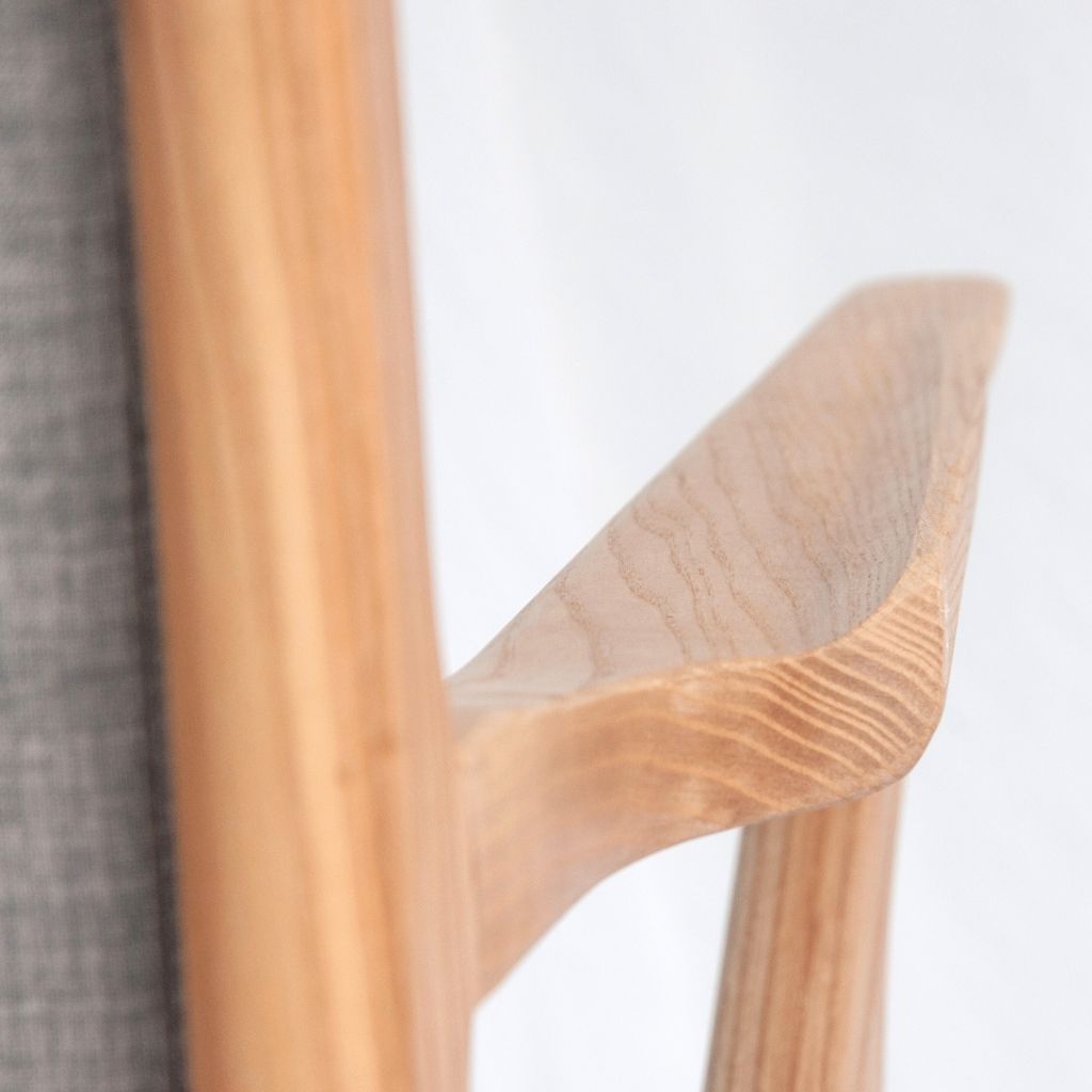 Sofa đơn gỗ nệm | Z | Tự nhiên