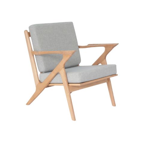  Sofa đơn gỗ nệm | Z | Tự nhiên 