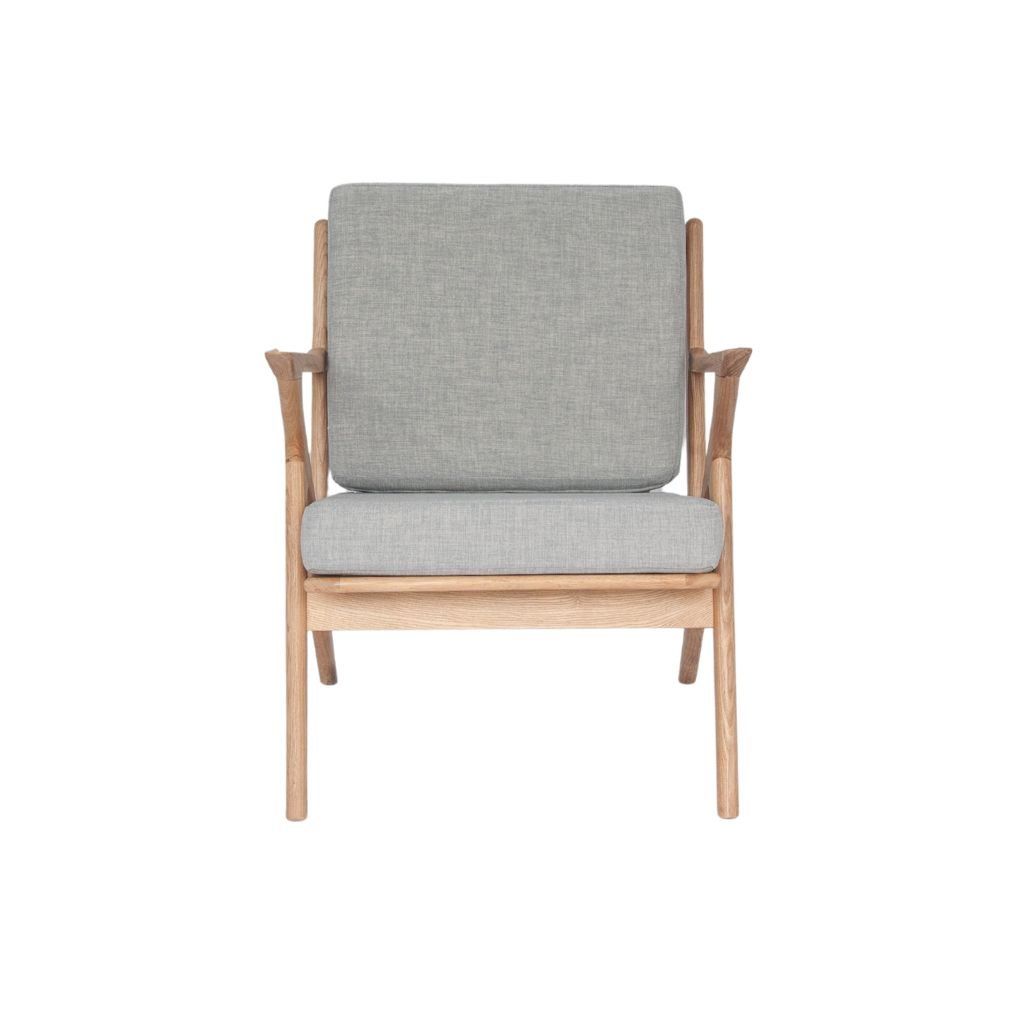 Sofa đơn gỗ nệm | Z | Tự nhiên