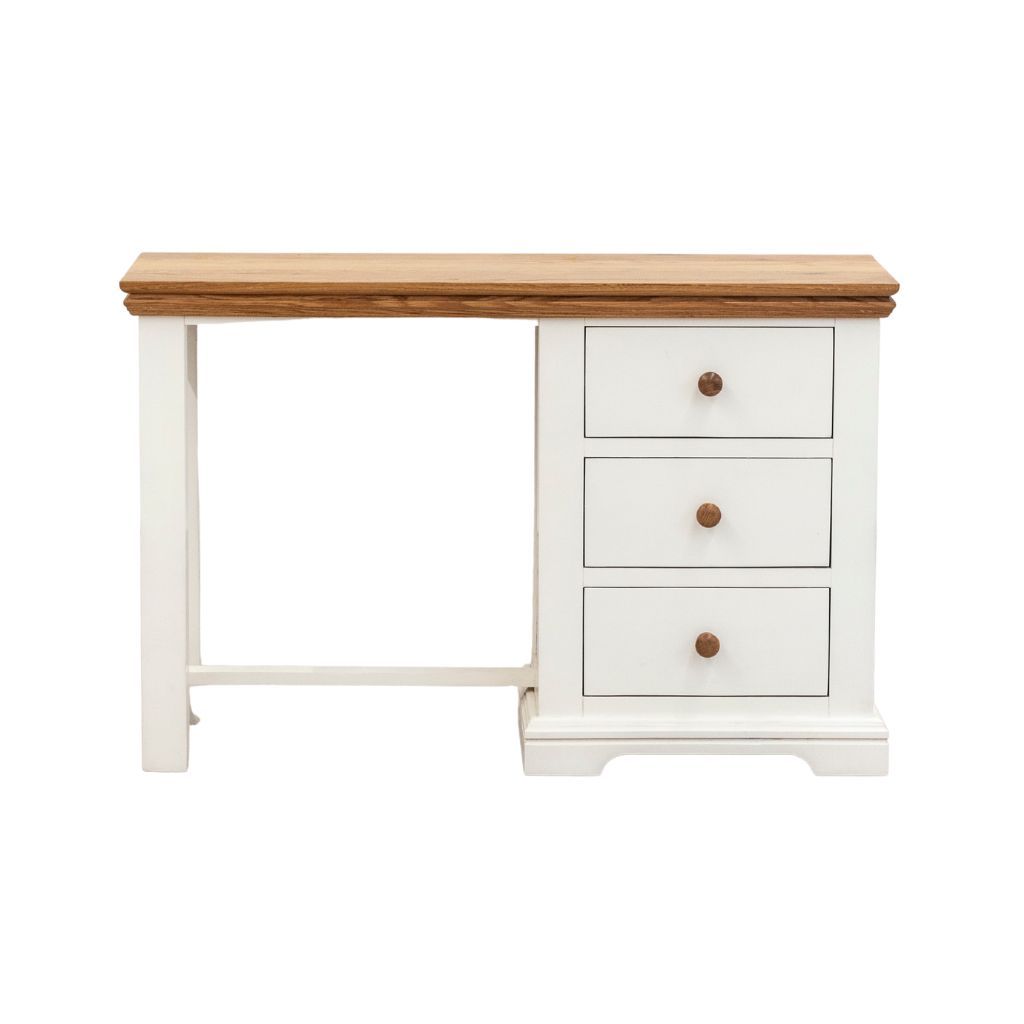 Bàn làm việc gỗ | SPENCER | Trắng - Tự nhiên