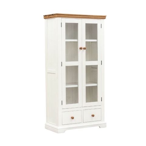  Tủ trưng bày gỗ | SPENCER | Trắng | Cánh kính 