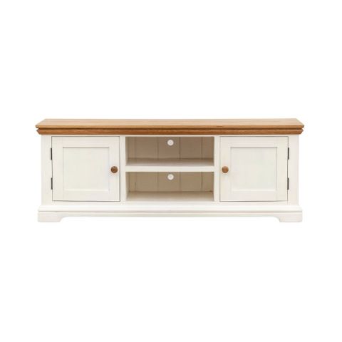  Tủ tivi gỗ | SPENCER | Trắng - Tự nhiên 