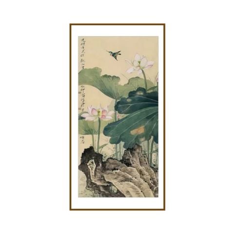  Tranh in | HOA SEN - HS003 