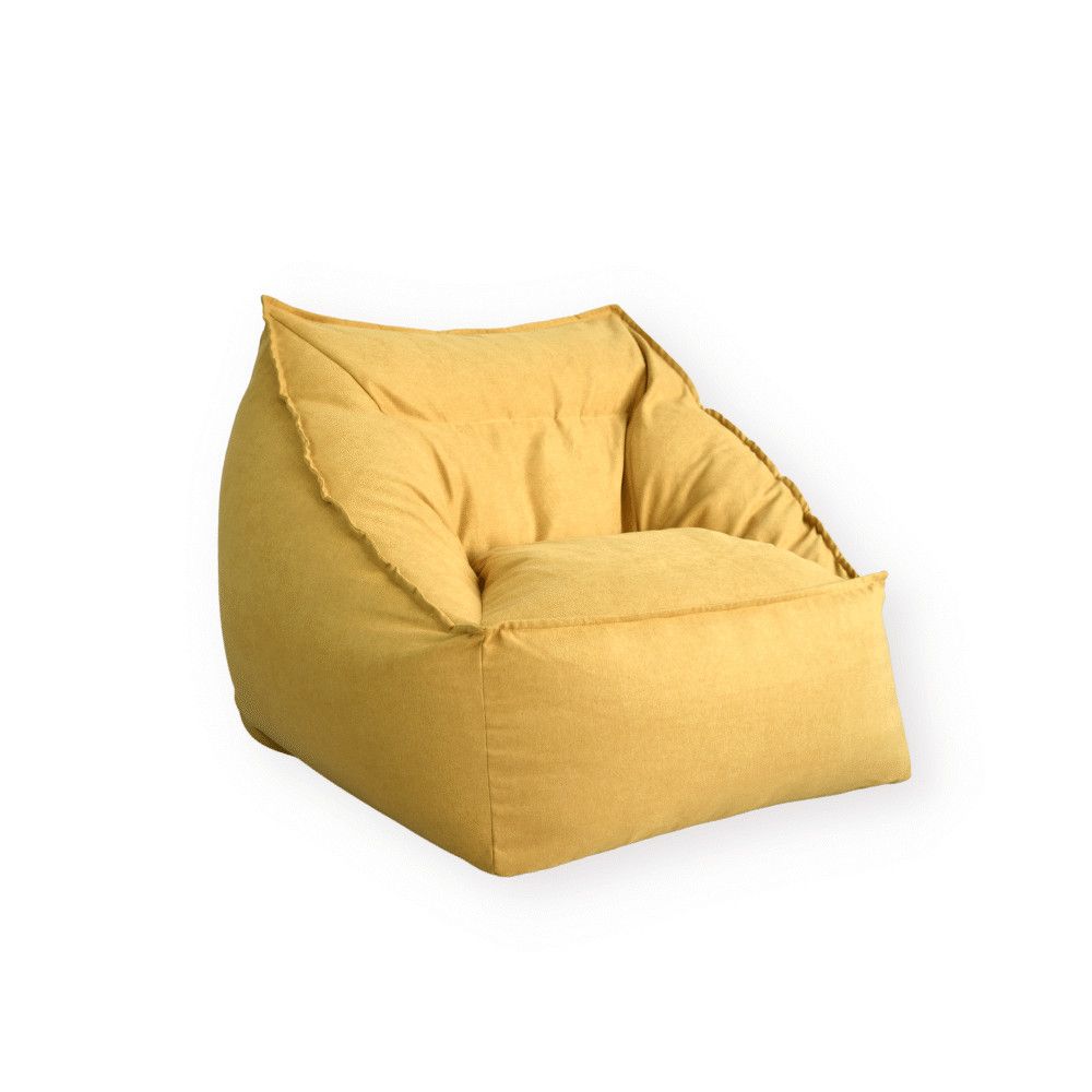 Ghế lười hạt xốp | CAMILA | Vàng