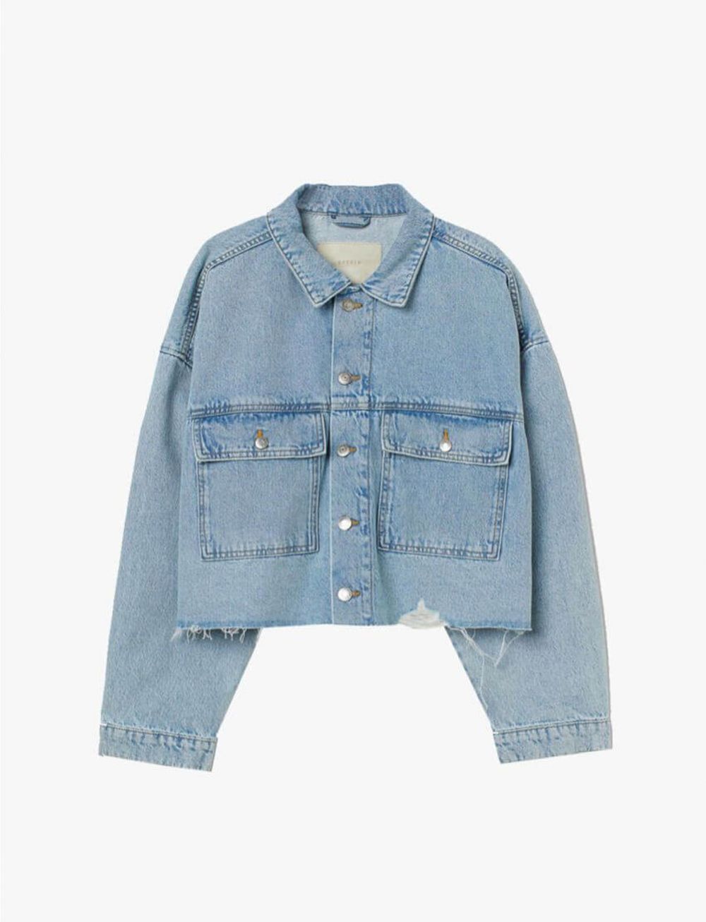  Boxy Denim Jacket 