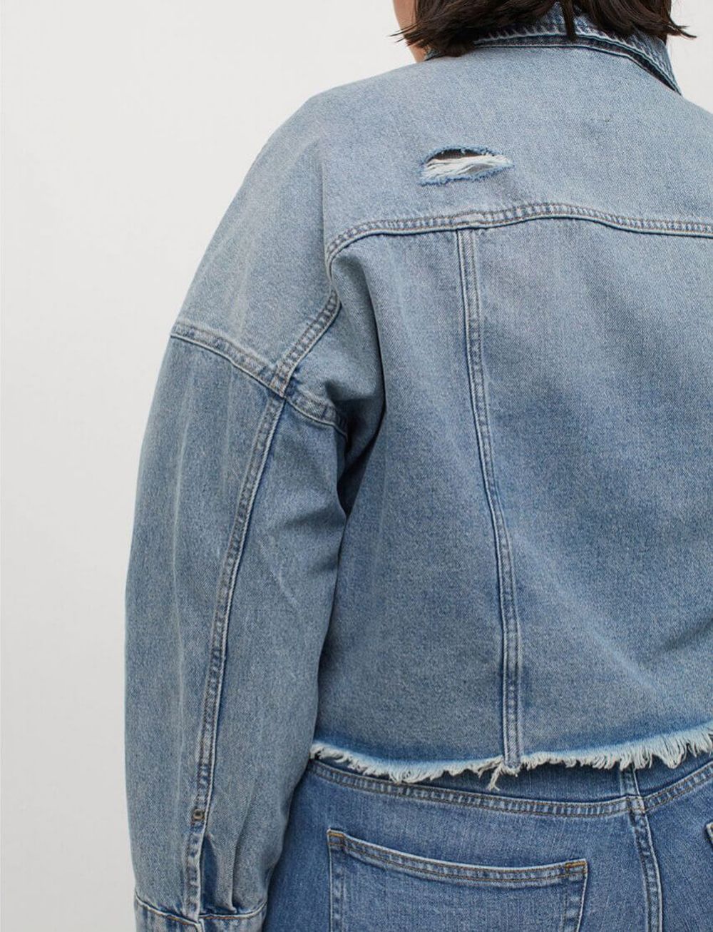  Boxy Denim Jacket 