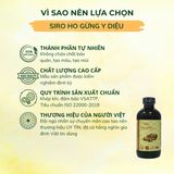  Siro Gừng Y Diệu giúp giảm ho, dễ uống và lành tính 