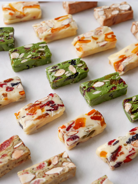  Nougat Mix 6 Vị (Túi zip 500g) 