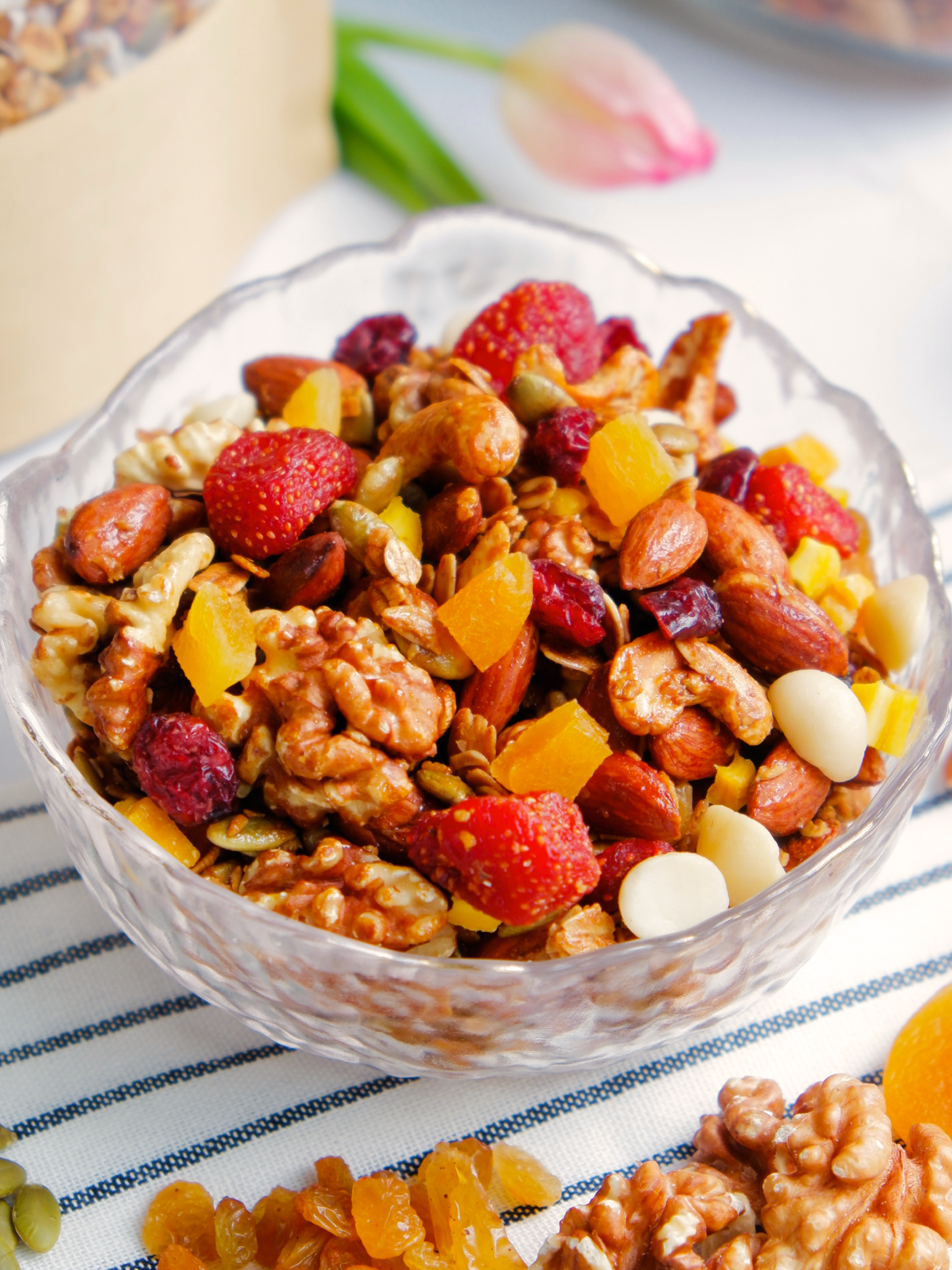  Granola Siêu Hạt Vị Mật Ong ( Hộp 500g ) 