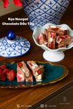  Nougat Vị Chocolate Dâu Tây ( Túi Zip 500g ) 