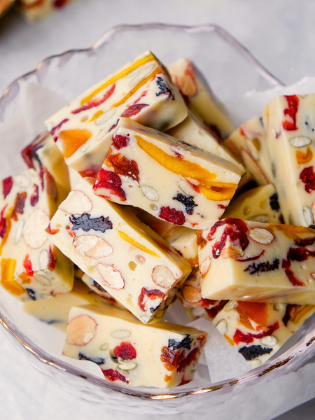  Nougat Vị Sữa Hoa Quả ( Túi Zip 500g ) 