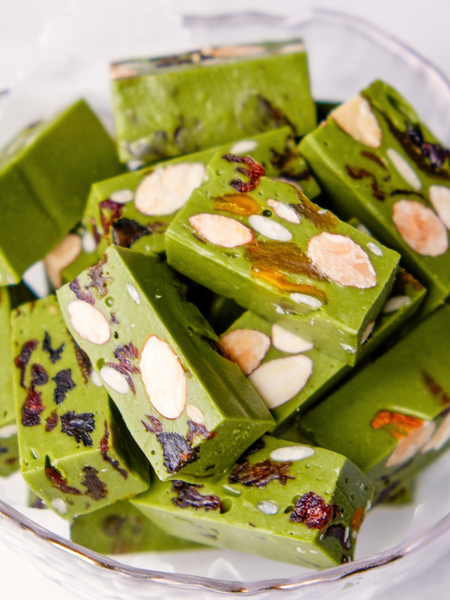  Nougat Vị Trà Xanh ( Túi Zip 500g ) 