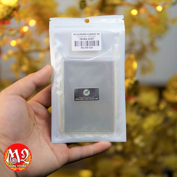 Bọc bài Small size Classic Starter Sleeves Trong suốt Chính hãng M