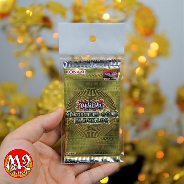 Gói thẻ bài Yugioh Maximum Gold El Dorado MGED - Booster Pack - Chính hãng Konami