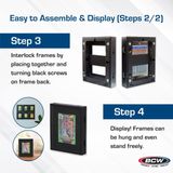 Hộp bảo vệ Interlocking Card Frame - Chính hãng BCW (Không kèm lá bài bên trong)