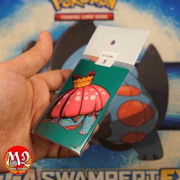 Bọc bài Standard Size Pokemon Venusaur VMAX Sleeves - Chính hãng Nitendo