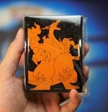 Bọc bài Standard Size Pokemon Charizard VMAX Sleeves - Chính hãng Nintendo