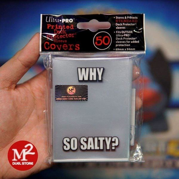 Bọc bài Cover size Why So Salty? Sleeves - Chính hãng Ultra Pro