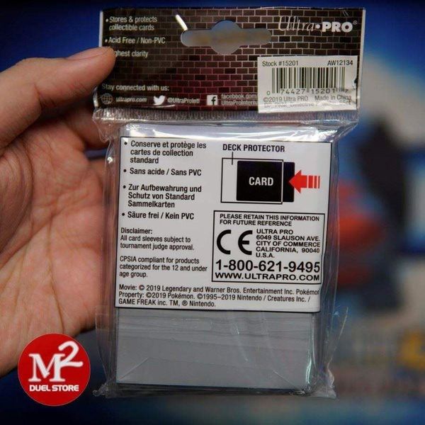 Bọc bài Standard size Pokemon Detective Pikachu Sleeves - Chính hãng Ultra Pro