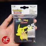 Bọc bài Standard size Pokemon Pikachu 2019 Chroma Fusion Sleeves - Chính hãng Ultra Pro