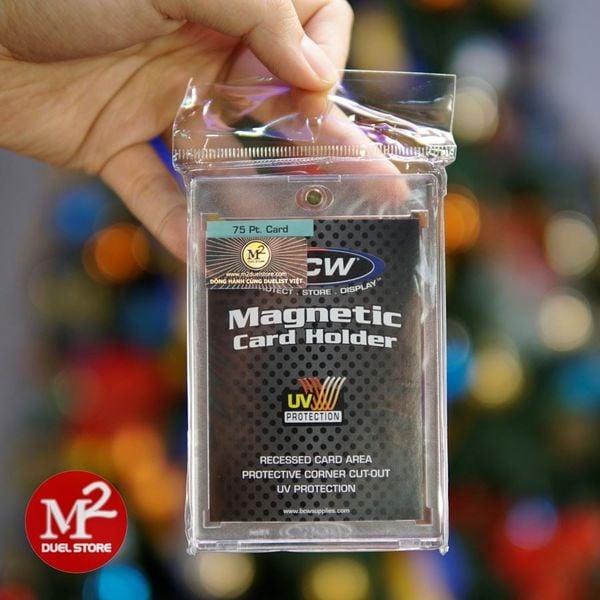 Hộp bảo vệ Magnetic Card Case One Touch - Chính hãng BCW (Không kèm lá bài bên trong)