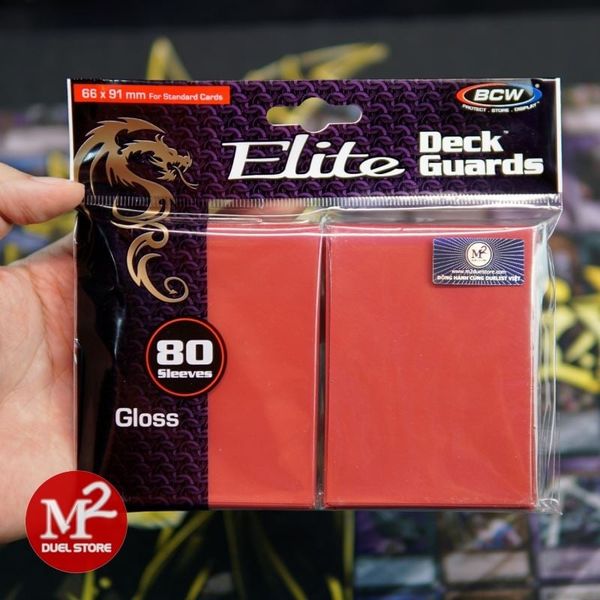 Bọc bài Standard Size Elite GLOSS Sleeves - Chính hãng BCW