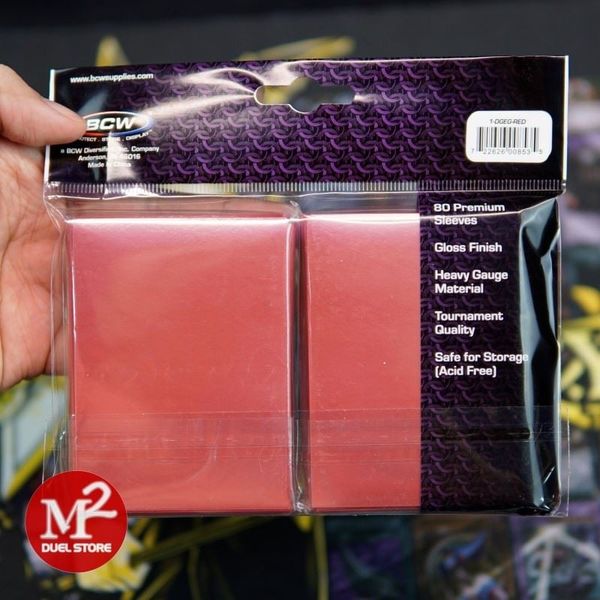 Bọc bài Standard Size Elite GLOSS Sleeves - Chính hãng BCW