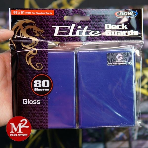 Bọc bài Standard Size Elite GLOSS Sleeves - Chính hãng BCW
