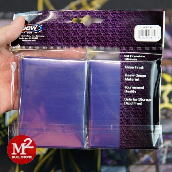 Bọc bài Standard Size Elite GLOSS Sleeves - Chính hãng BCW