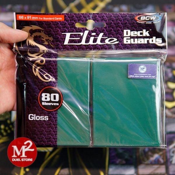 Bọc bài Standard Size Elite GLOSS Sleeves - Chính hãng BCW