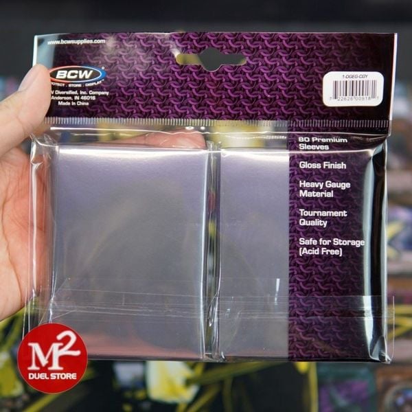 Bọc bài Standard Size Elite GLOSS Sleeves - Chính hãng BCW