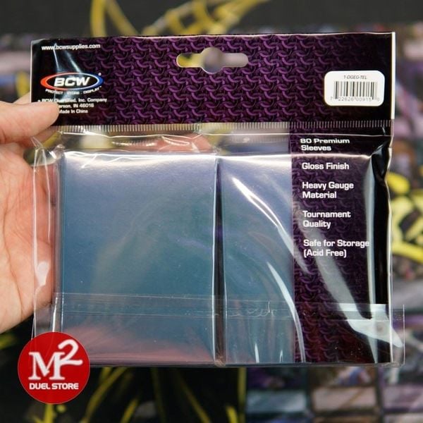 Bọc bài Standard Size Elite GLOSS Sleeves - Chính hãng BCW
