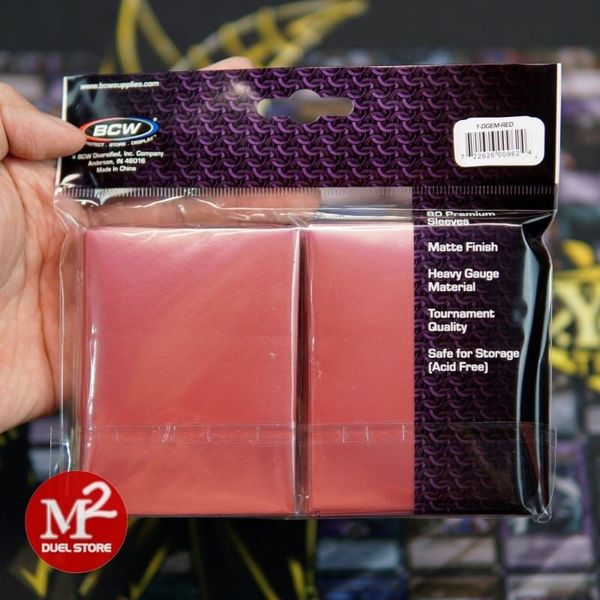 Bọc bài Standard Size Elite MATTE Sleeves - Chính hãng BCW