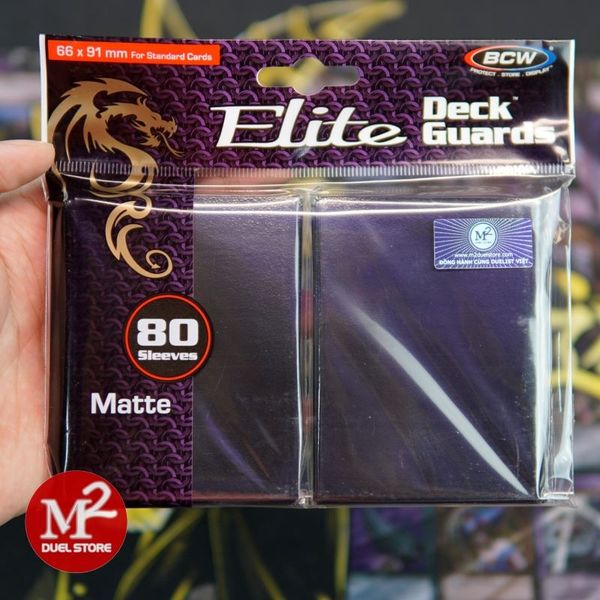 Bọc bài Standard Size Elite MATTE Sleeves - Chính hãng BCW