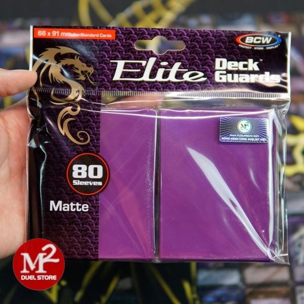 Bọc bài Standard Size Elite MATTE Sleeves - Chính hãng BCW