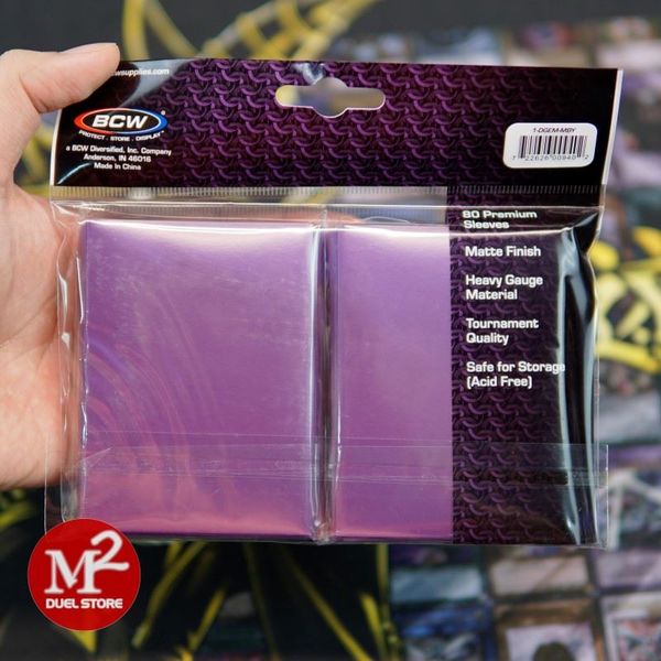 Bọc bài Standard Size Elite MATTE Sleeves - Chính hãng BCW