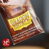 Bọc bài Standard Size Perfect Fit Sealable Sleeves - SMOKE - Chính hãng Dragon Shield